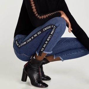 ZARA High Waisted Skinny Jean